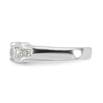 Sterling Silver Cz Ring (Size 6 Only)