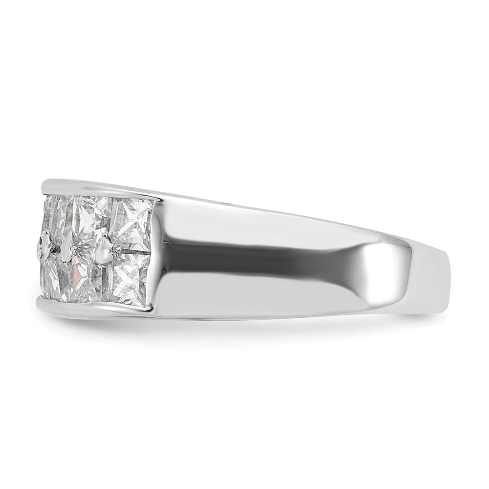 Sterling Silver Cz Ring