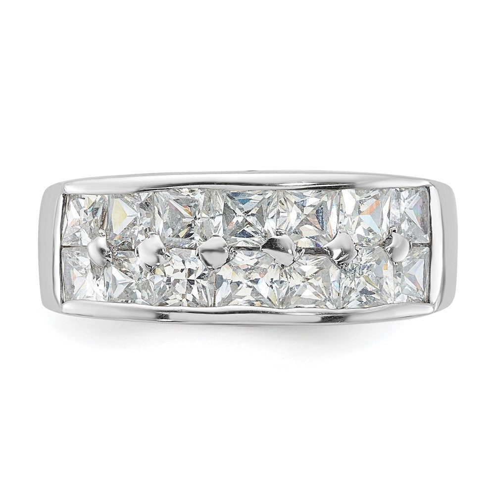 Sterling Silver Cz Ring