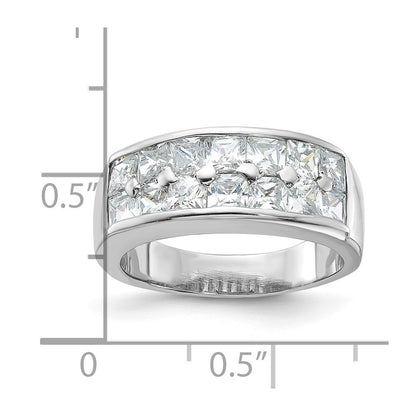 Sterling Silver Cz Ring