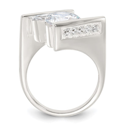 Sterling Silver Cz Ring