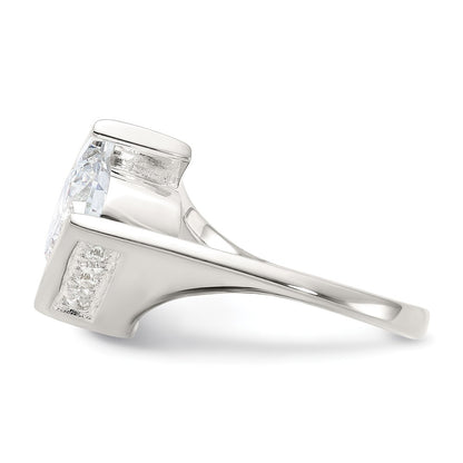 Sterling Silver Cz Ring