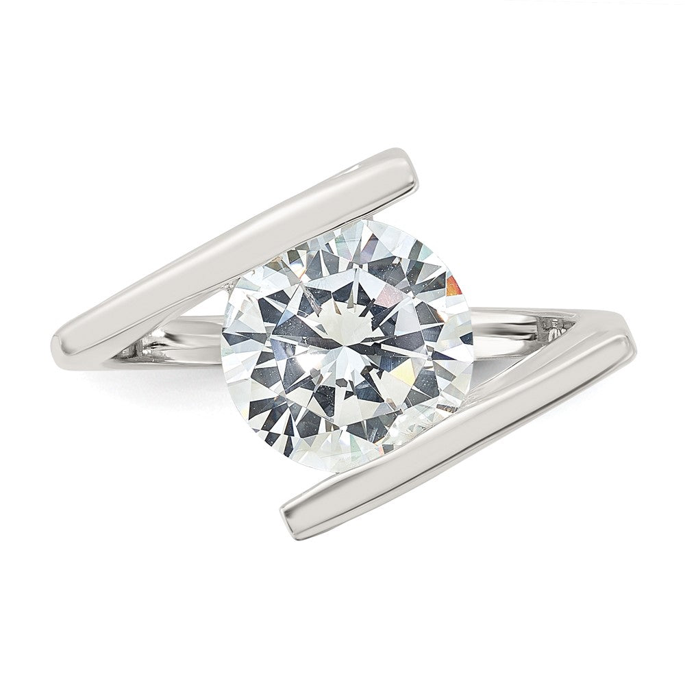 Sterling Silver Cz Ring