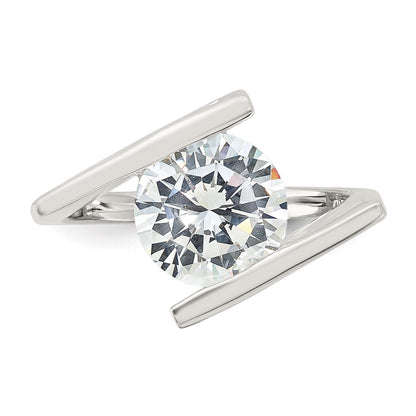 Sterling Silver Cz Ring