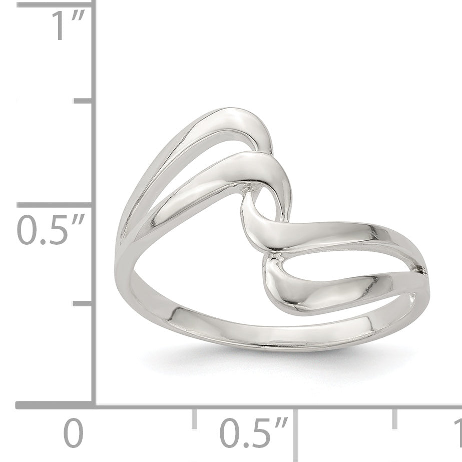 Sterling Silver Fancy Ring (Size 7 Only)