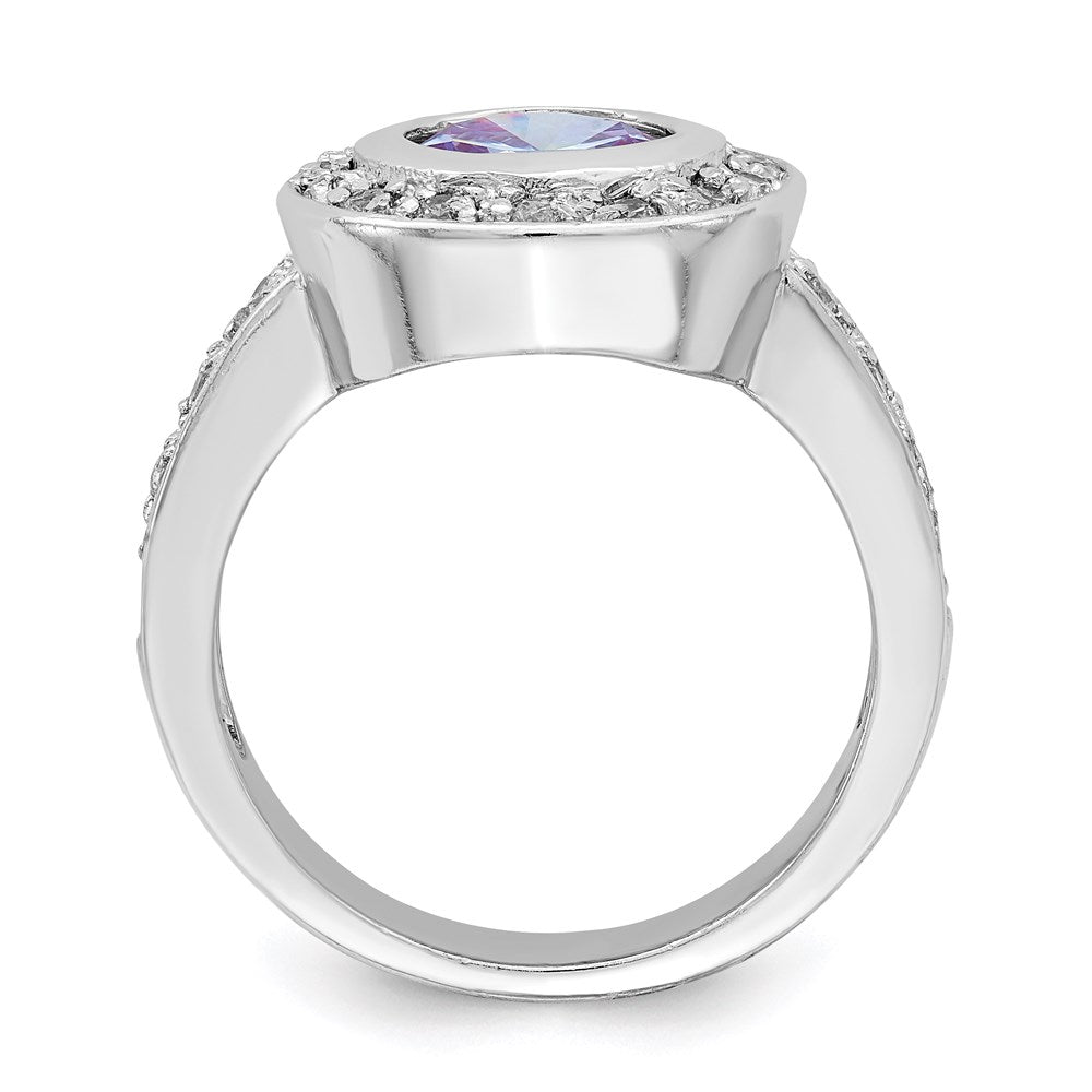 Sterling Silver Cz Ring