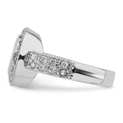 Sterling Silver Cz Ring