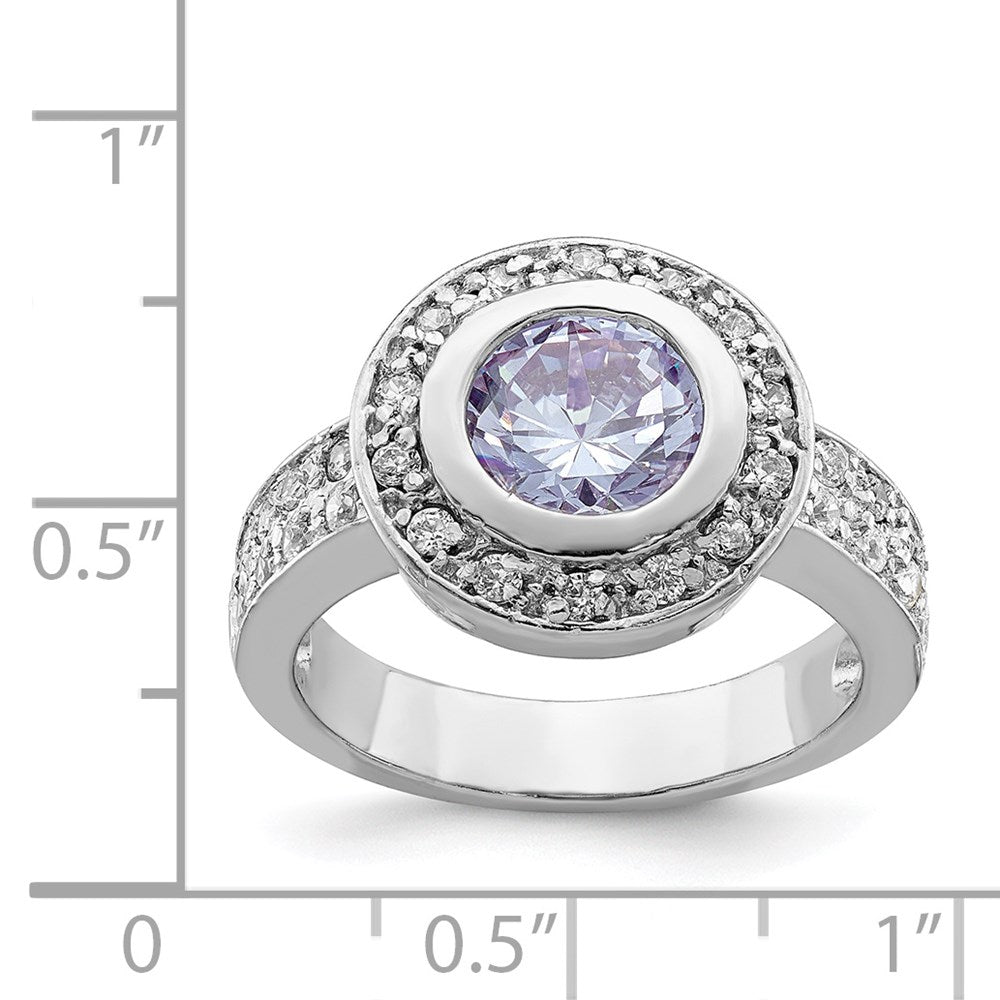 Sterling Silver Cz Ring