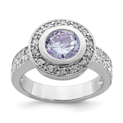 Sterling Silver Cz Ring