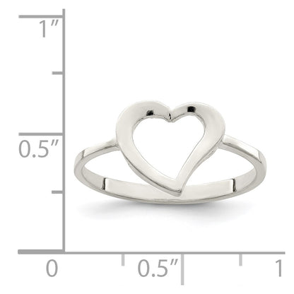 Sterling Silver Heart Ring