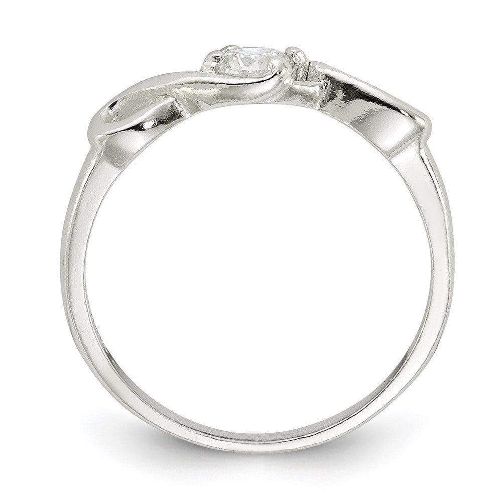 Sterling Silver Cz Ring