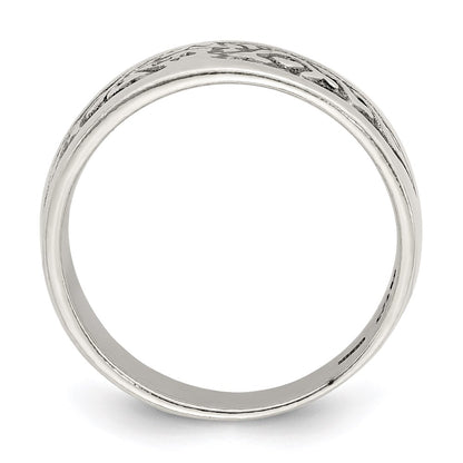 Sterling Silver Antiqued Ring