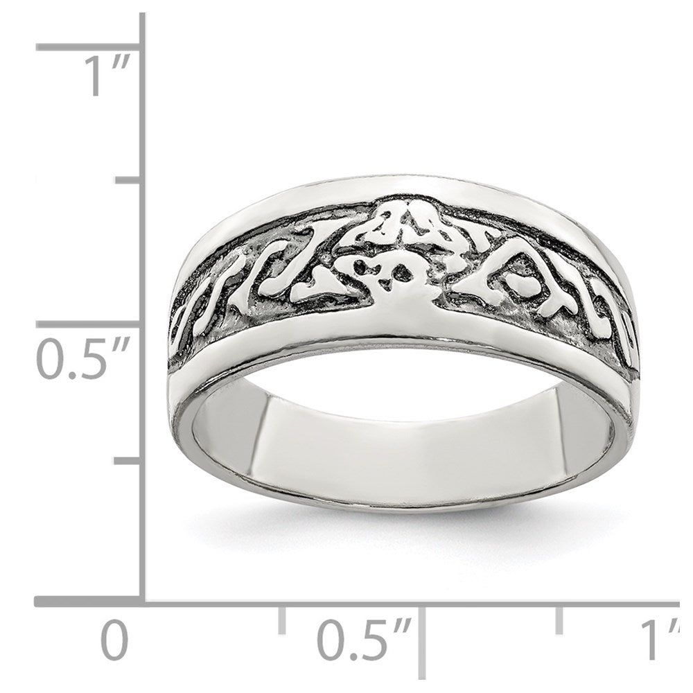 Sterling Silver Antiqued Ring