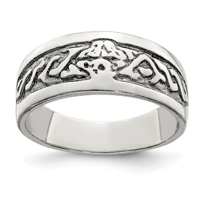 Sterling Silver Antiqued Ring