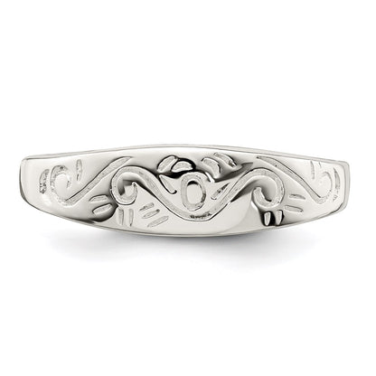 Sterling Silver Swirl Ring