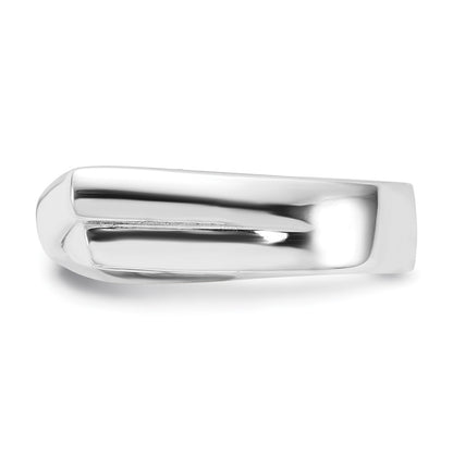 Sterling Silver Flat Top Ring