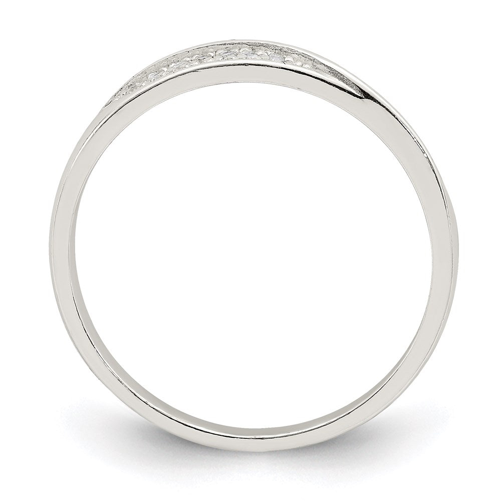 Sterling Silver Cz Ring