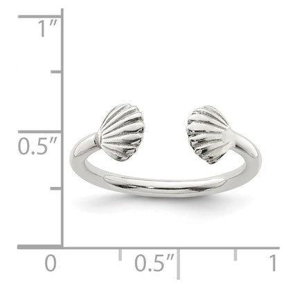 Sterling Silver Shell Ring