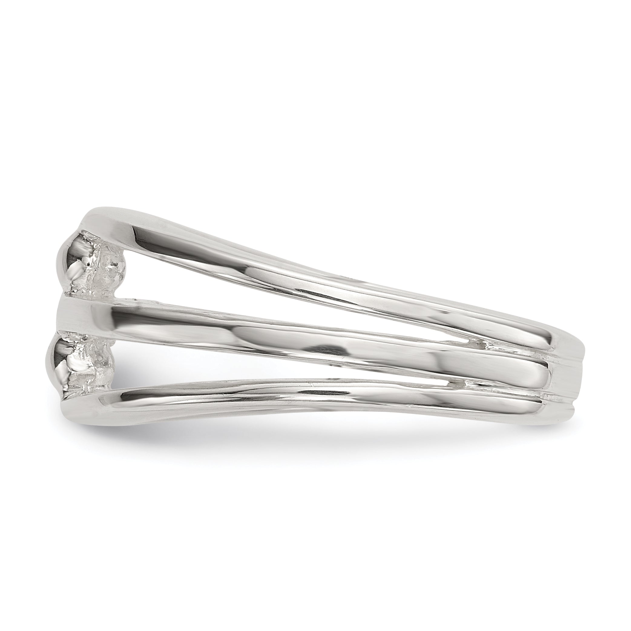 Sterling Silver Fancy Ring (Size 8 Only)