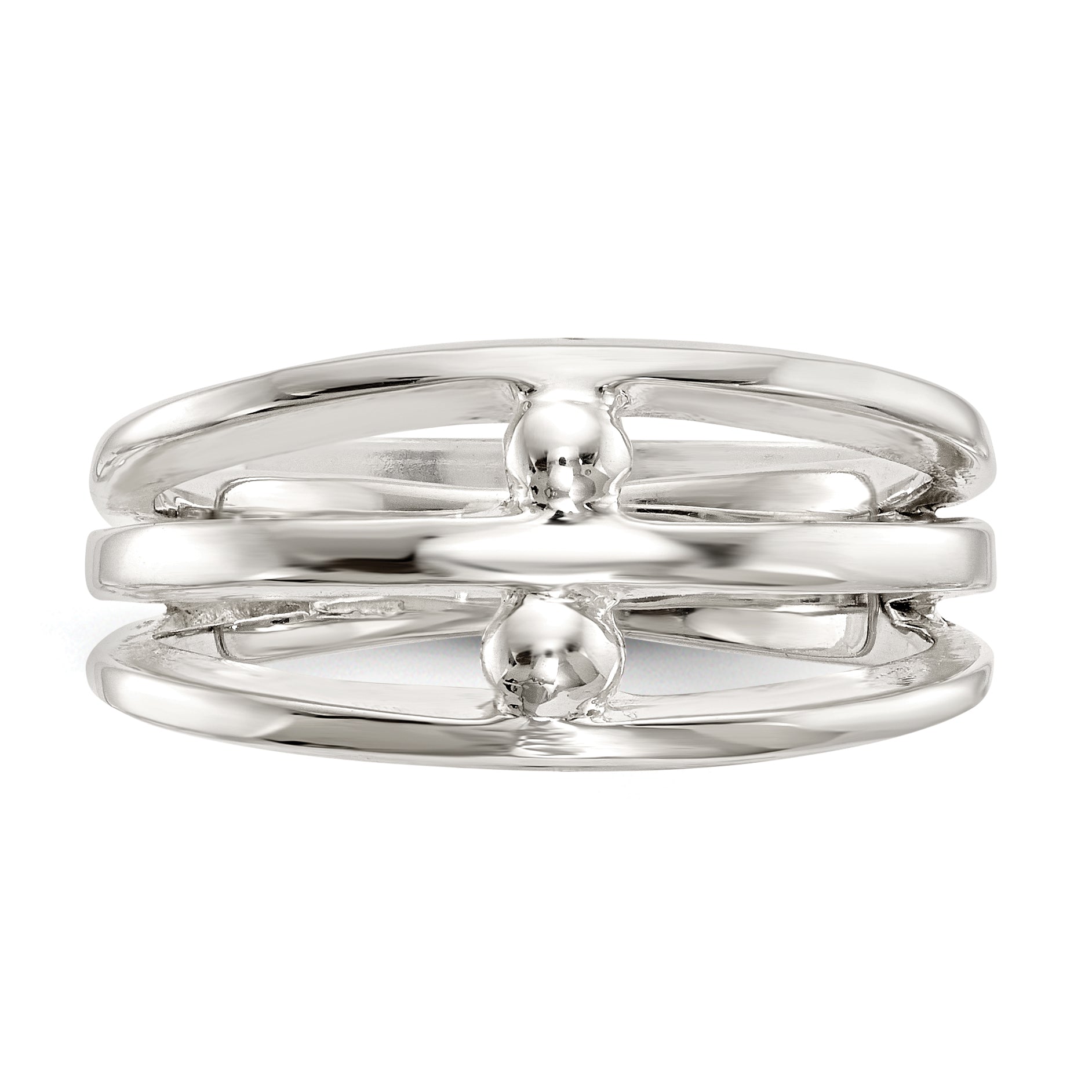 Sterling Silver Fancy Ring (Size 8 Only)