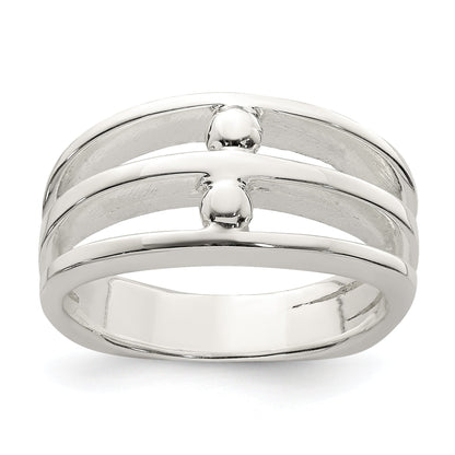 Sterling Silver Fancy Ring (Size 8 Only)
