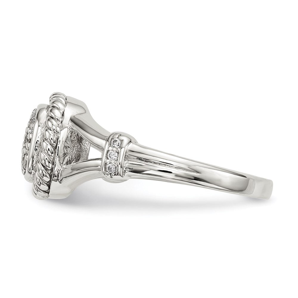 Sterling Silver Cz Ring