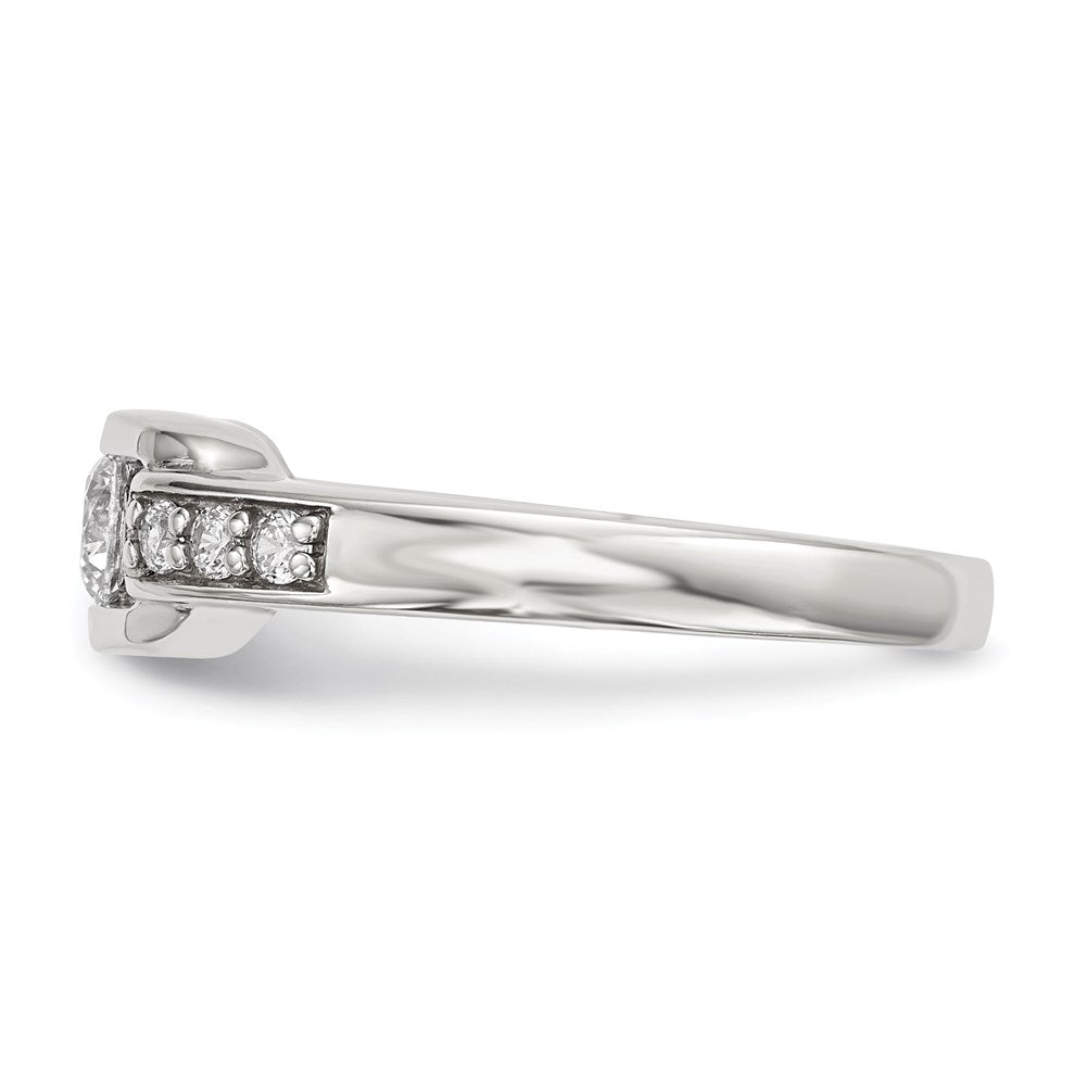 Sterling Silver Cz Ring