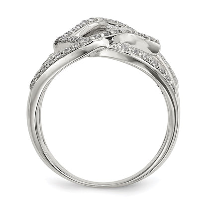 Sterling Silver Cz Ring