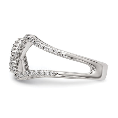 Sterling Silver Cz Ring