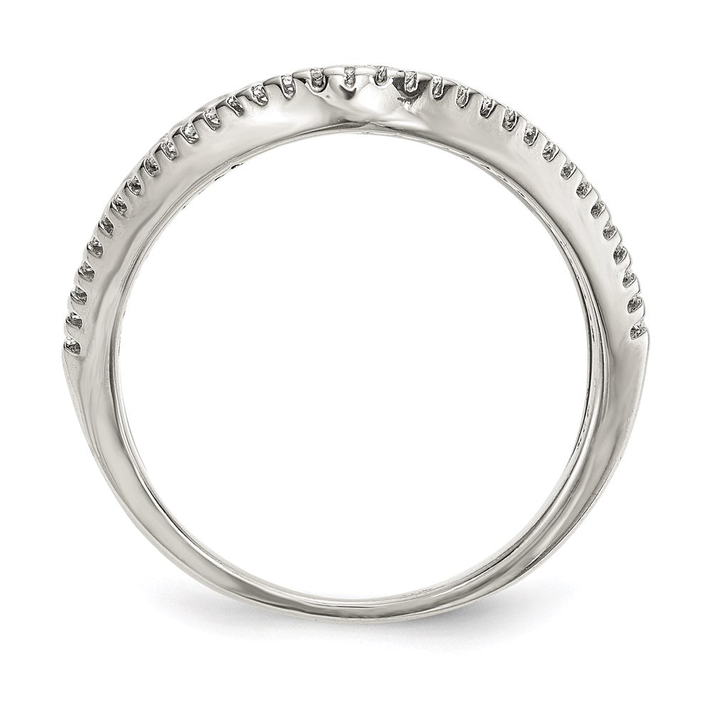 Sterling Silver Cz Ring