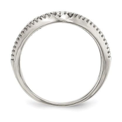 Sterling Silver Cz Ring