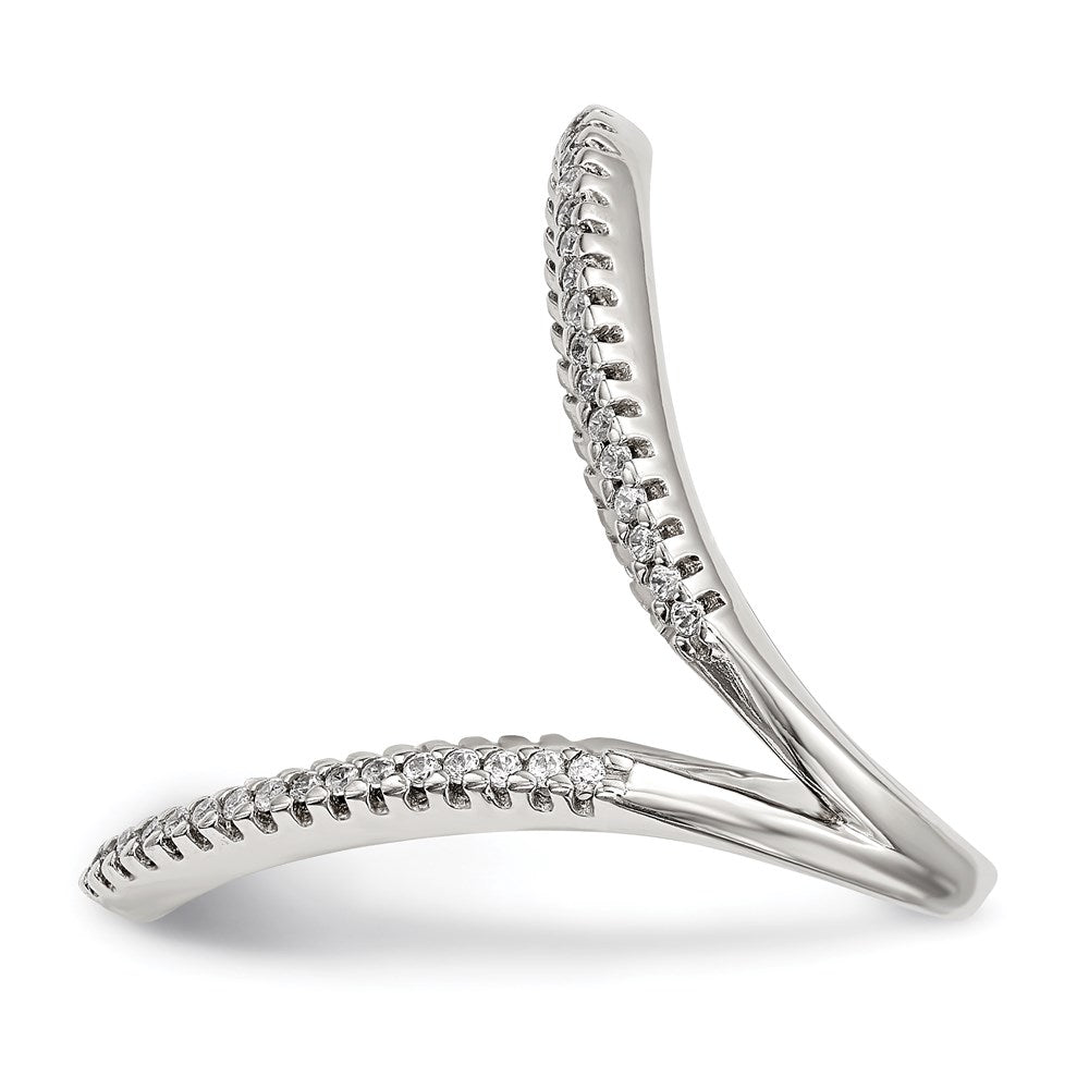 Sterling Silver Cz Ring