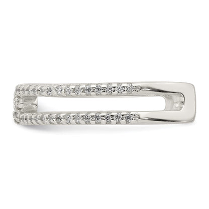 Sterling Silver Cz Ring