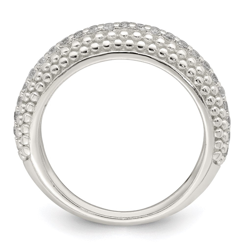 Sterling Silver Cz Ring
