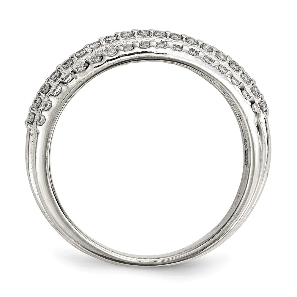 Sterling Silver Cz Ring