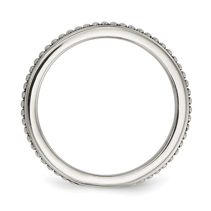 Silver/14K Two Tone Sterling Silver 14K Antiqued 8mm Button Fwc Pearl Set Of 3 Rings