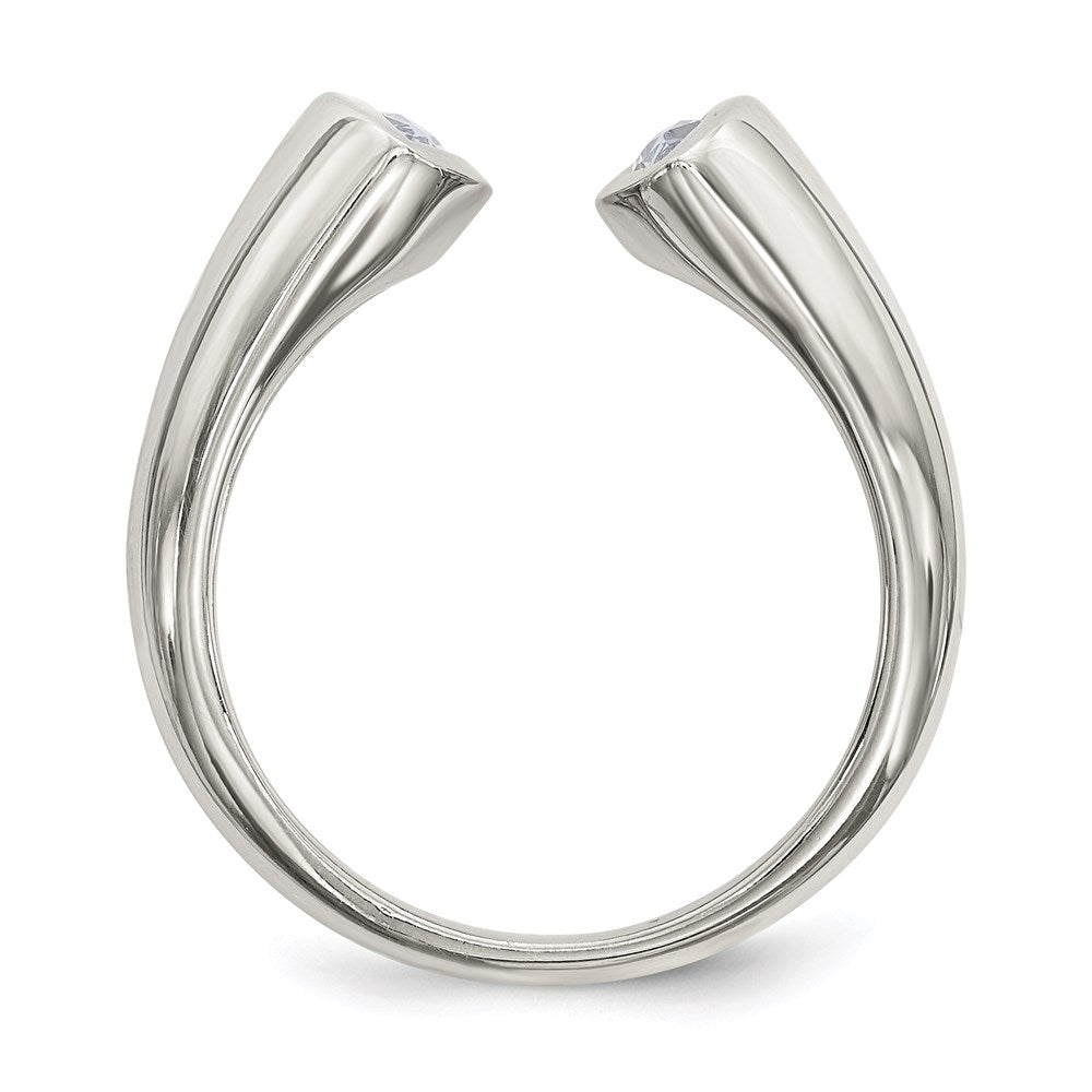 Sterling Silver Cz Ring