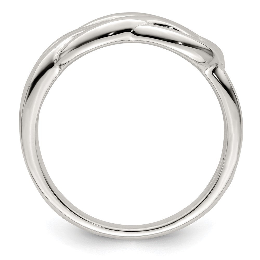 Sterling Silver Polished Celtic Knot Ring