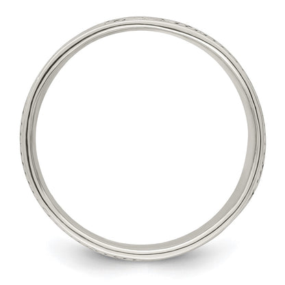 Sterling Silver Antiqued Rope Design Ladie'S Ring