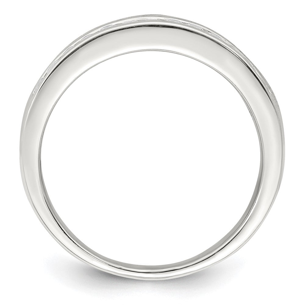 Sterling Silver Cz Ring