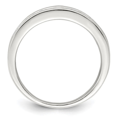 Sterling Silver Cz Ring