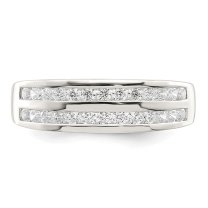 Sterling Silver Cz Ring