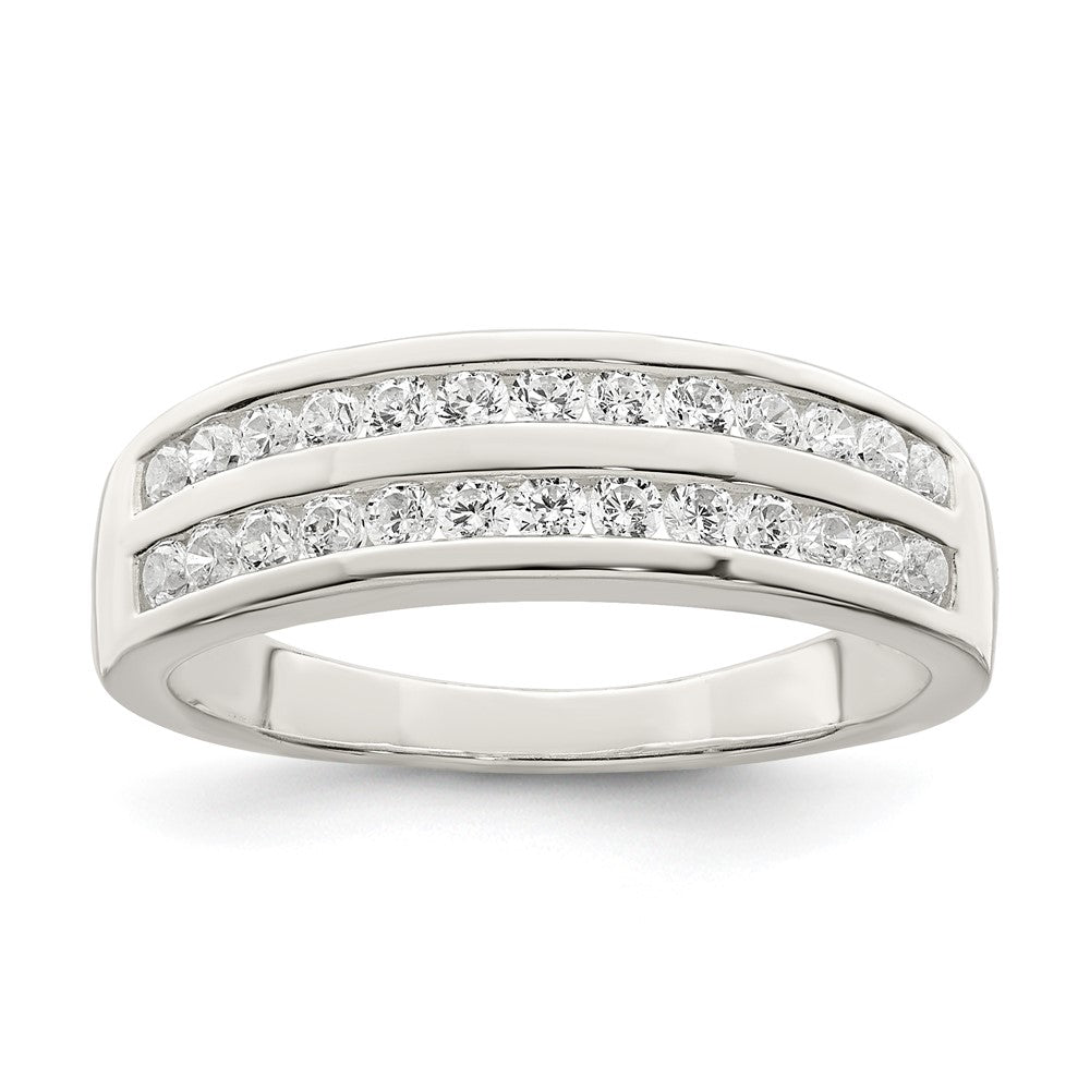 Sterling Silver Cz Ring