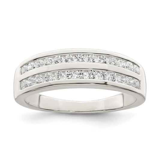 Sterling Silver Cz Ring