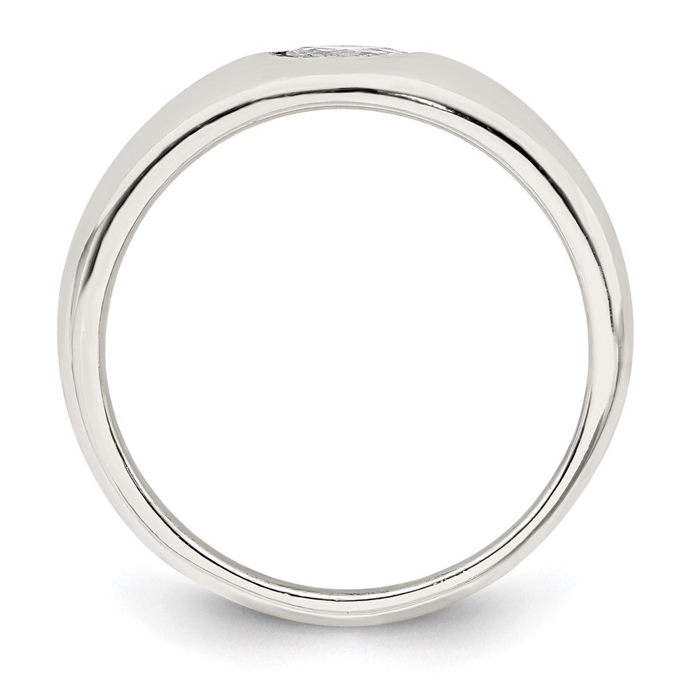 Sterling Silver Marquise Cz Ring