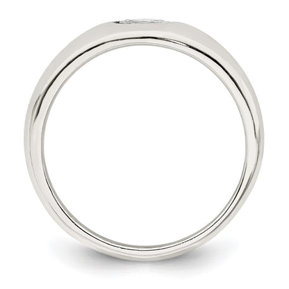 Sterling Silver Marquise Cz Ring