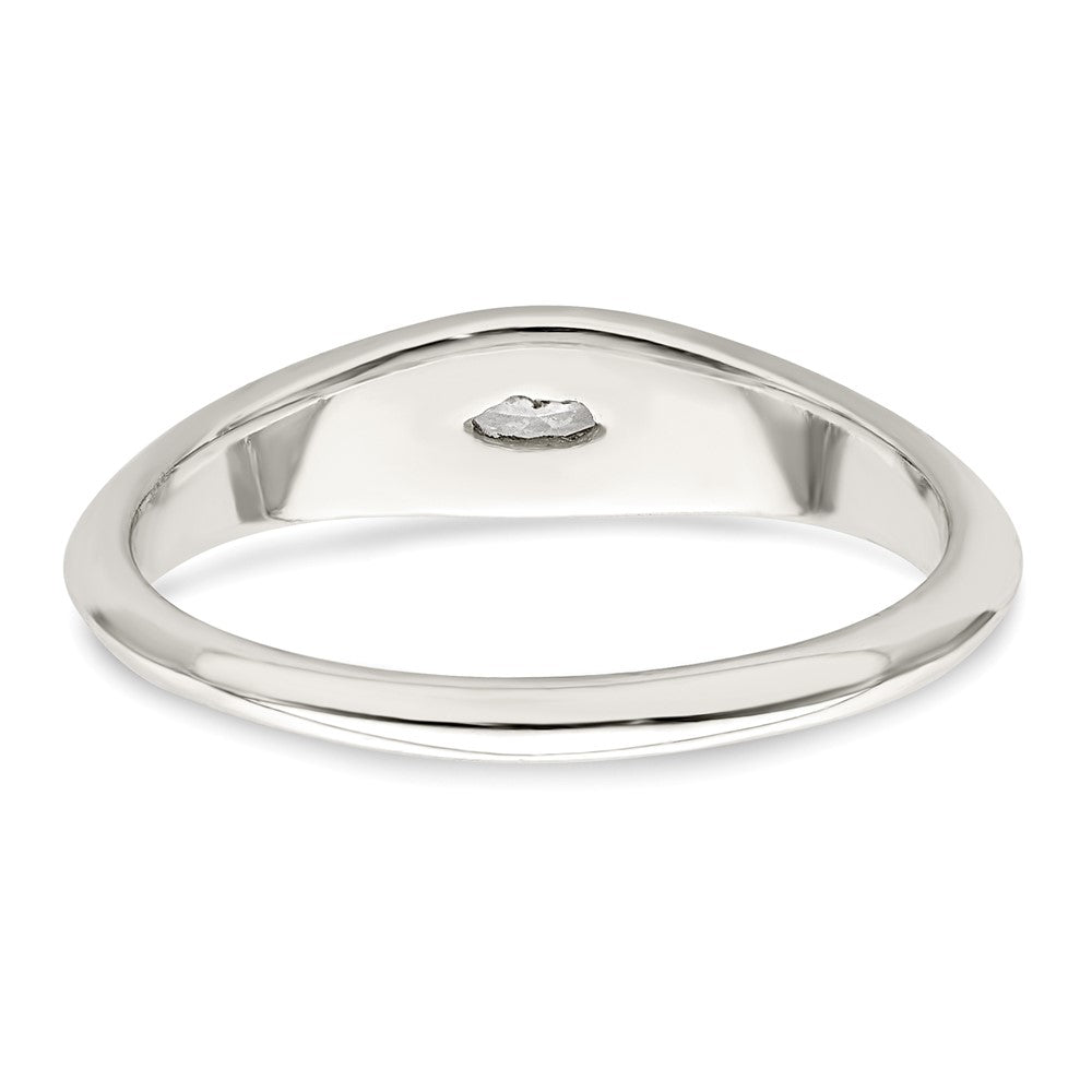 Sterling Silver Marquise Cz Ring