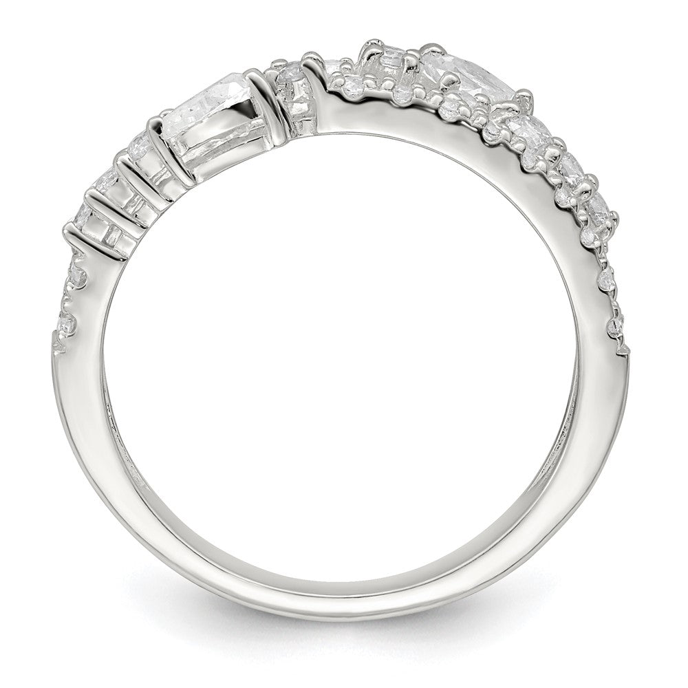 Sterling Silver Cz Ring