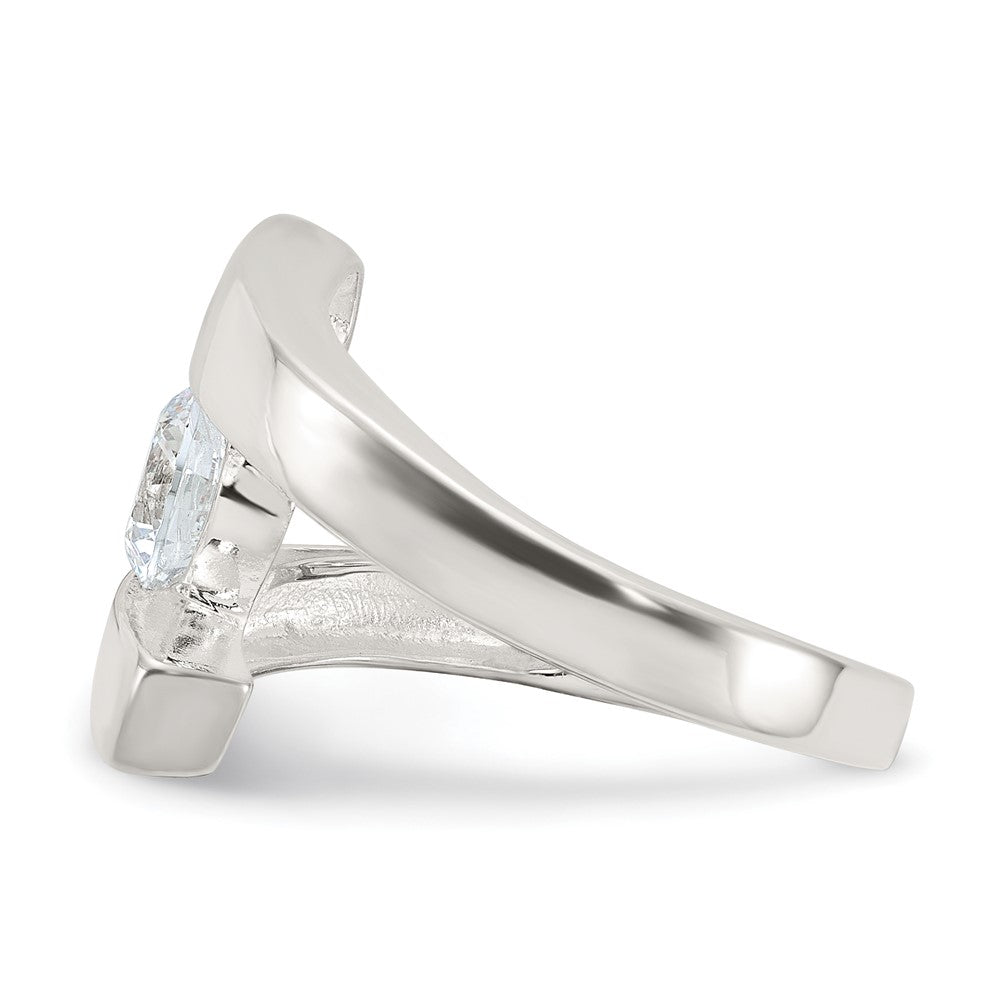 Sterling Silver Cz Ring