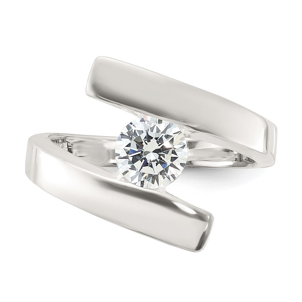 Sterling Silver Cz Ring